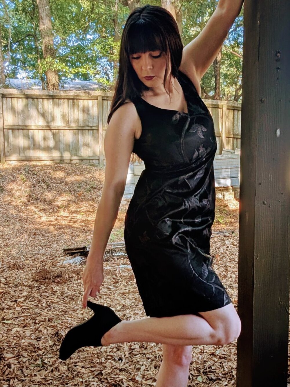 Maggy London Black cocktail dress